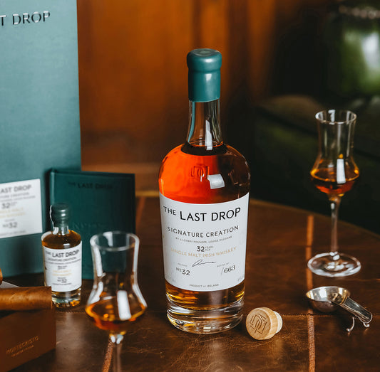 THE LAST DROP 32 YEAR OLD SINGLE MALT IRISH WHISKEY